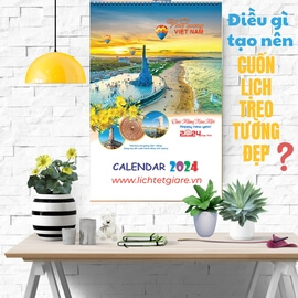 Bật mí những yếu tố tạo nên một cuốn lịch treo tường 2024 đẹp