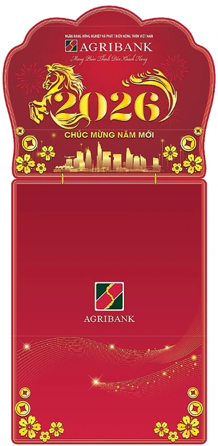 Lịch Treo Tường Agribank