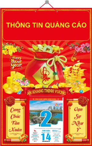 in lich tet Bìa Đại Túi Vàng Tài Lộc AK26