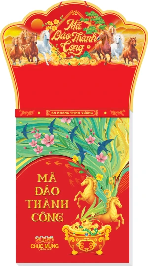 in lich tet Lịch 52 Tuần Mã Đáo Thành Công - VIệt Nam Kỷ nguyên Thình Vượng