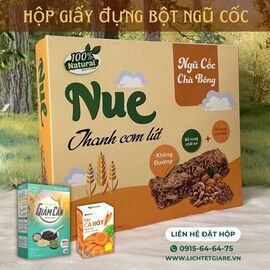 In hộp giấy đựng bột ngũ cốc chất lượng giá tốt