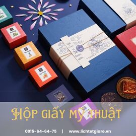 In hộp giấy mỹ thuật sang trọng, đẳng cấp