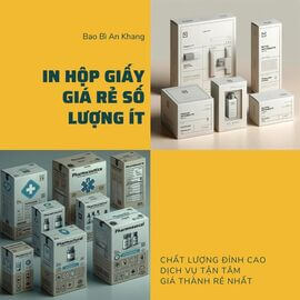 In hộp giấy giá rẻ số lượng ít