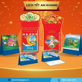 Dịch vụ in lịch tết Bình Dương uy tín chất lượng