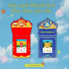 Sản xuất khánh lịch bloc theo yêu cầu