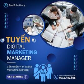 Tuyển dụng vị trí Digital Marketing Manager
