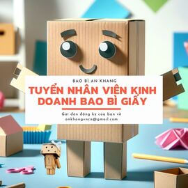 Tuyển Nhân viên kinh doanh bao bì giấy