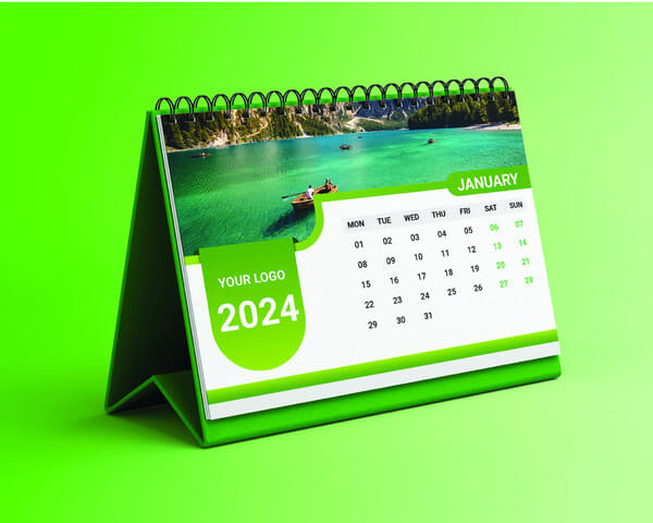 Lợi ích của lịch để bàn trong năm 2024