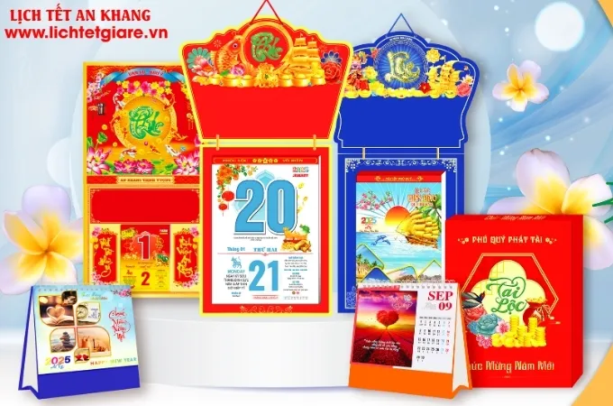 in lịch bloc tại Đà Nẵng