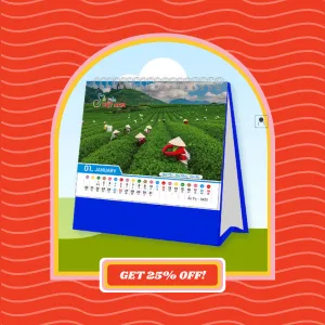 In Lịch Để Bàn Tại Trà Vinh: Quà Tặng Ý Nghĩa Cho Doanh Nghiệp