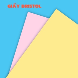 Giấy Bristol là gì? Đặc điểm và ứng dụng của giấy Bristol