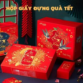 In hộp giấy đựng quà tết giá rẻ tại Hồ Chí Minh