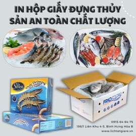 Việc đóng gói và bảo quản sản phẩm thủy sản là một trong những yếu tố quan trọng để đảm bảo chất lượng sản phẩm và giữ được giá trị dinh dưỡng. Ngoài những bao bì bảo quản trực tiếp như lon kim loại, lọ thủy tinh… thì hộp giấy đựng thủy sản cũng là một giải pháp đóng gói và bảo quản hiệu quả cho các doanh nghiệp