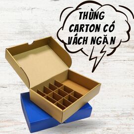 Thùng carton có vách ngăn