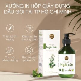 Xưởng in hộp giấy đựng dầu gội tại TP Hồ Chí Minh
