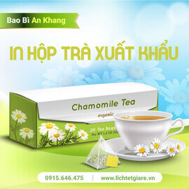 In hộp đựng trà xuất khẩu