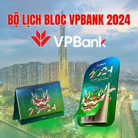 Chiêm ngưỡng bộ lịch bloc vpbank 2024