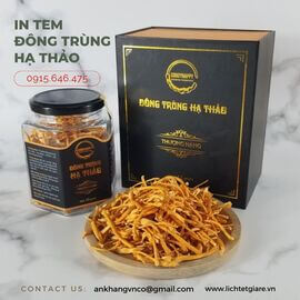 In tem đông trùng hạ thảo sang trọng ấn tượng