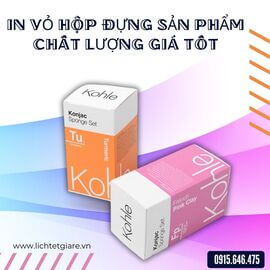 In vỏ hộp đựng sản phẩm chất lượng giá tốt