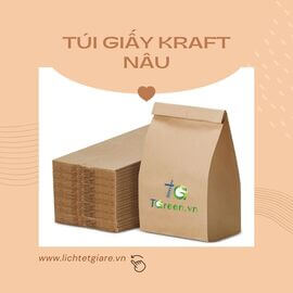 Sản xuất túi giấy kraft nâu tại Hồ Chí Minh
