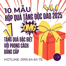 10 hộp quà độc đáo 2025