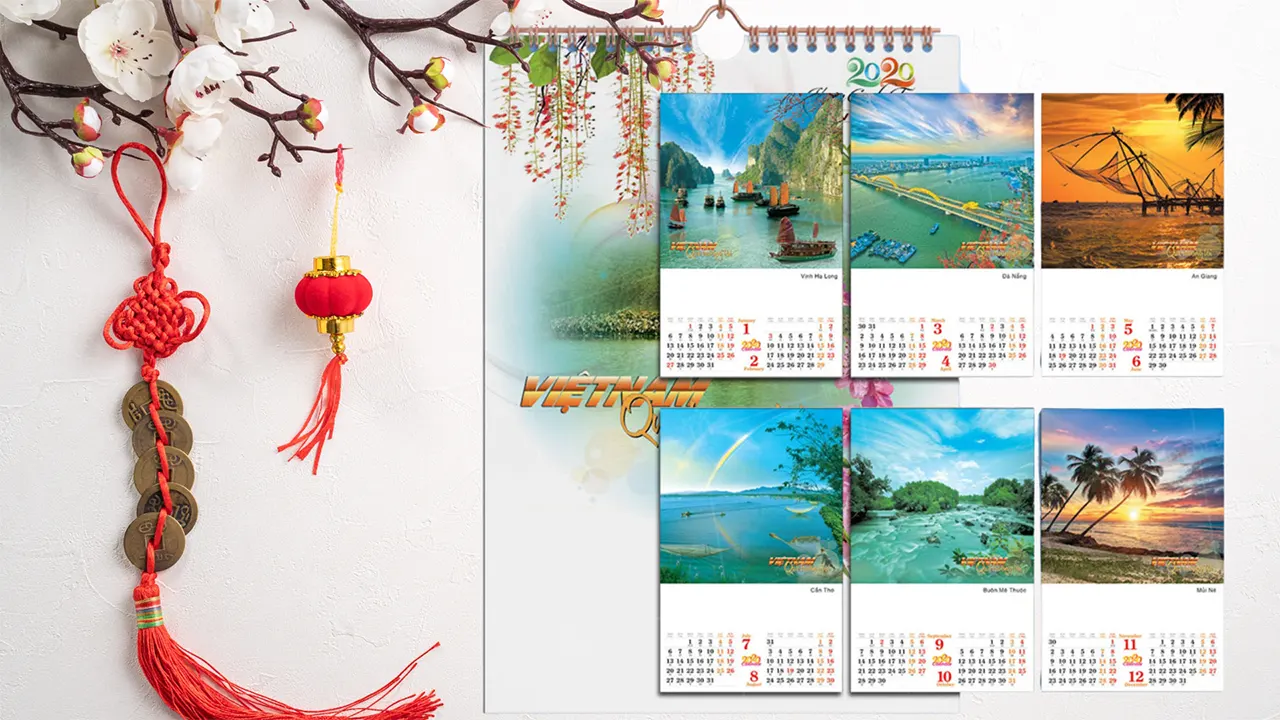 bảng giá in lịch treo tường