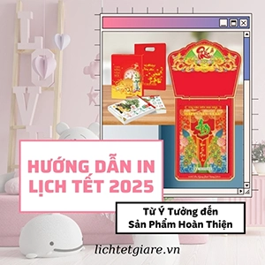 In lịch tết bloc 2025