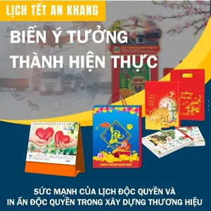 Biến Ý Tưởng Thành Hiện Thực: Sức Mạnh của Lịch Độc Quyền và In Ấn Độc Quyền Trong Xây Dựng Thương Hiệu