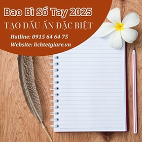 bao bì sổ tay 2025