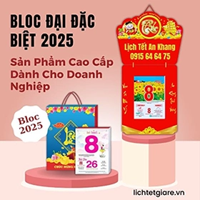 bloc đại đặc biệt 2025