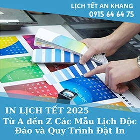 in lịch tết 2025 từ A đến Z
