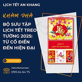 bộ sưu tập lịch treo tường 2025