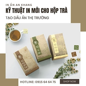 Kỹ Thuật In Mới Cho Hộp Trà - Tạo Dấu Ấn Thị Trường