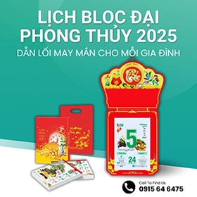Lịch bloc đại phong thuỷ mỗi gia đình