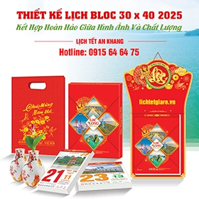 Thiết Kế Lịch Bloc 30x40 2025: Kết Hợp Hoàn Hảo Giữa Hình Ảnh Và Chất Lượng