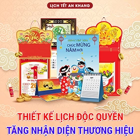 Thiết Kế Lịch Độc Quyền - Tăng Nhận Diện Thương Hiệu