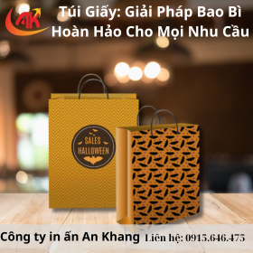 Túi giấy: giải pháp bao bì hoàn hảo cho mọi nhu cầu