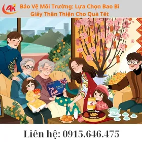 Bảo Vệ Môi Trường: Lựa Chọn Bao Bì Giấy Thân Thiện Cho Quà Tết