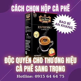 Cách Chọn Hộp Cà Phê Độc Quyền Cho Thương Hiệu Cà Phê Sang Trọng
