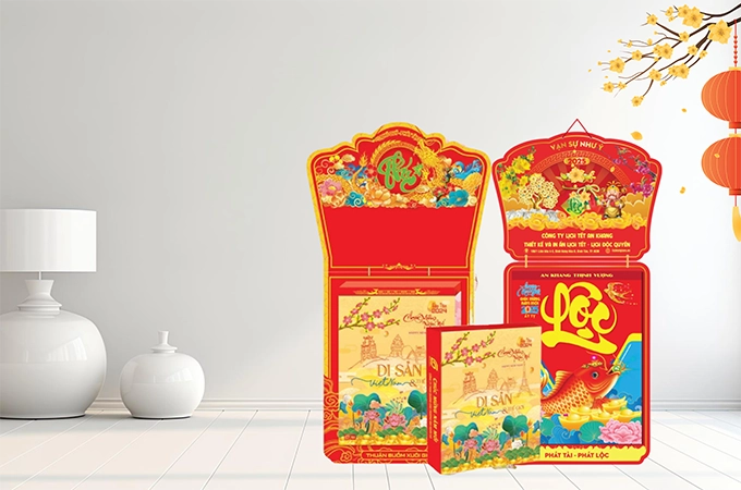 Dịch vụ in lịch tết giá rẻ tại Cần Thơ - Công Ty Lịch Tết An Khang