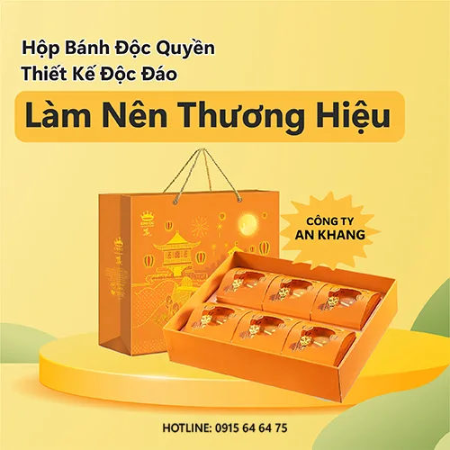 Hộp Bánh Độc Quyền - Thiết Kế Độc Đáo Làm Nên Thương Hiệu