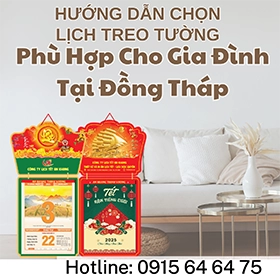 Hướng Dẫn Chọn Lịch Treo Tường Phù Hợp Cho Gia Đình Tại Đồng Tháp