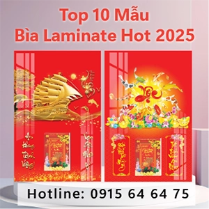 Top 10 Mẫu Bìa Laminate Hot 2025