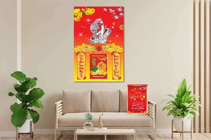 Top Các Mẫu Lịch Tết Dành Cho Tiệm Vàng – Xu Hướng Chọn Lựa 2025