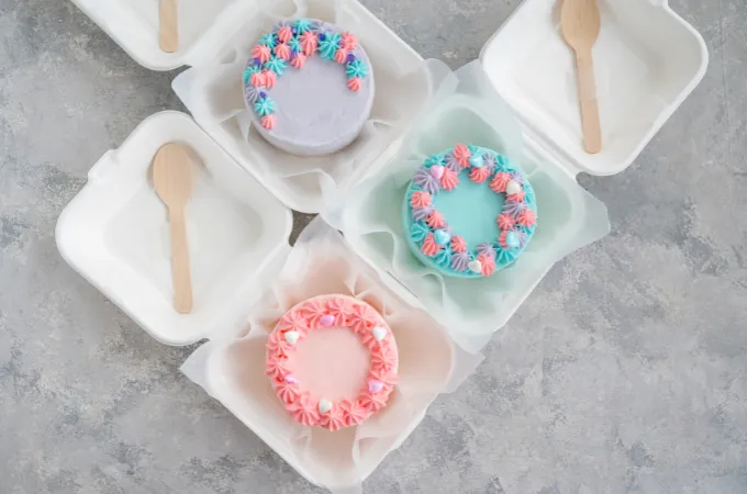 Hộp Giấy Duplex Đựng Bánh Kem