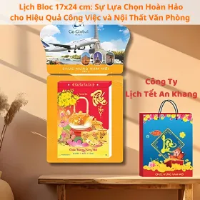 Lịch bloc đại đặc biệt 17x24 cm