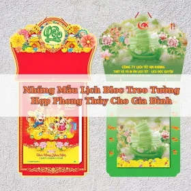  Những Mẫu Lịch Bloc Treo Tường Hợp Phong Thủy Cho Gia Đình