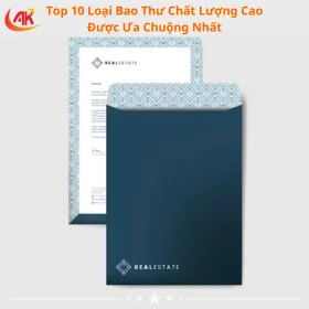 Top 10 Loại Bao Thư Chất Lượng Cao Được Ưa Chuộng Nhất