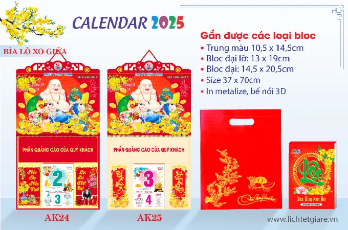 Lịch Bìa Lò Xo Giữa AK24 và AK25