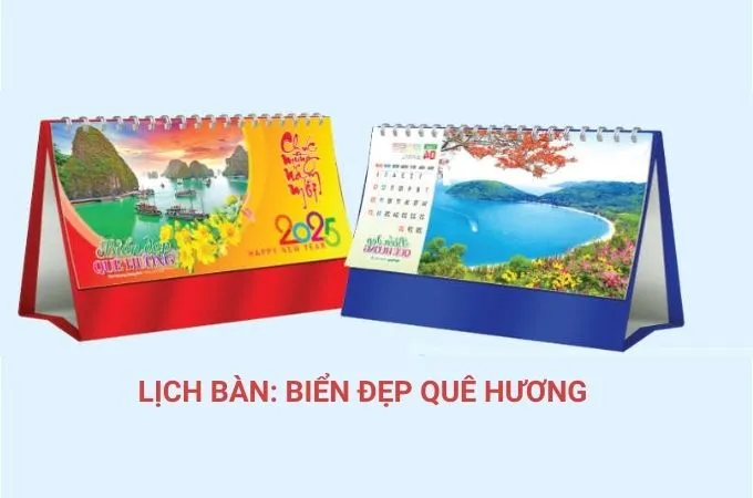 Lịch để bàn tại Khánh Hoà